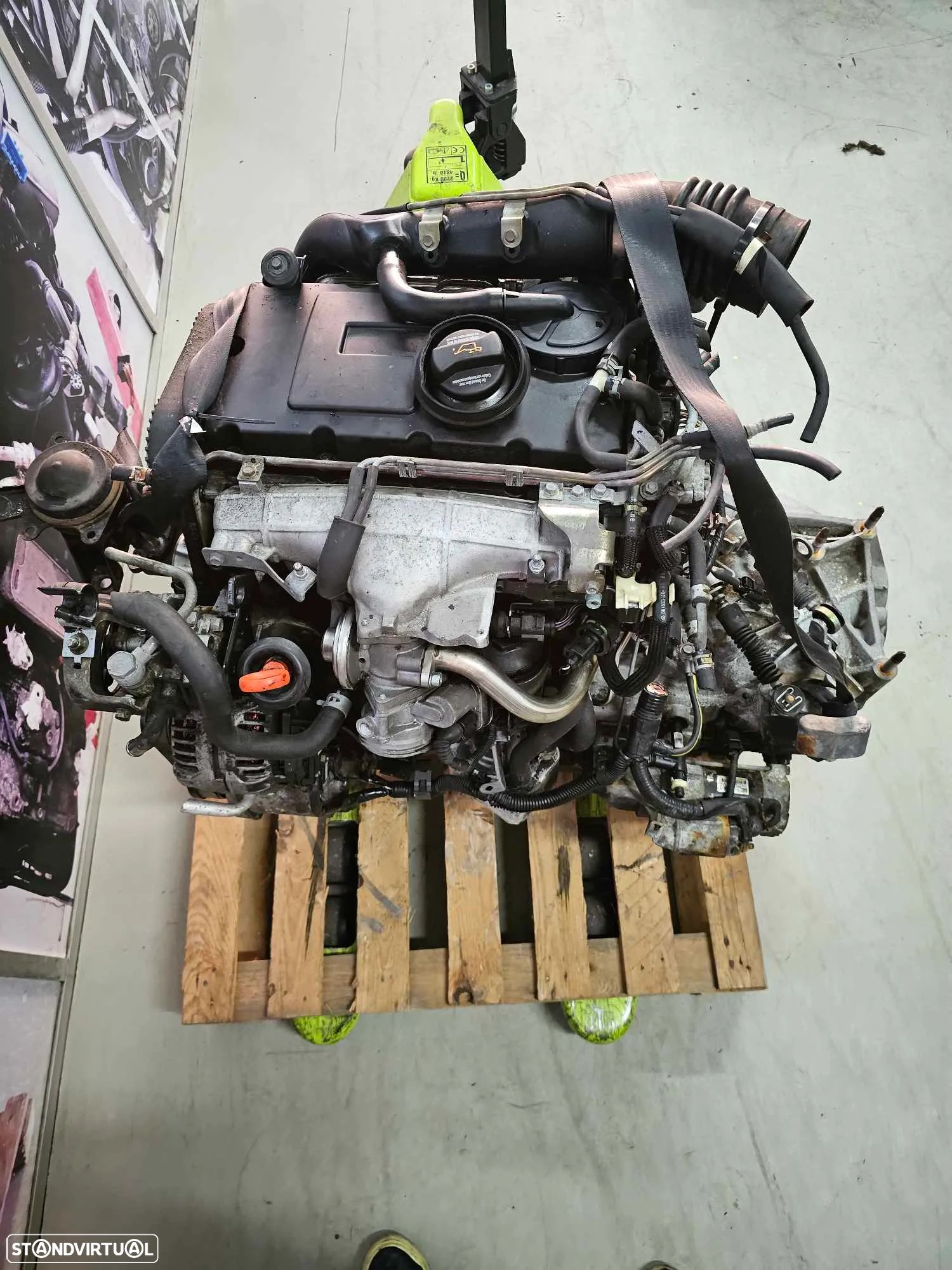 Motor Mitsubishi 2.0 TDI 2009 de 140cv, ref BSY - 1