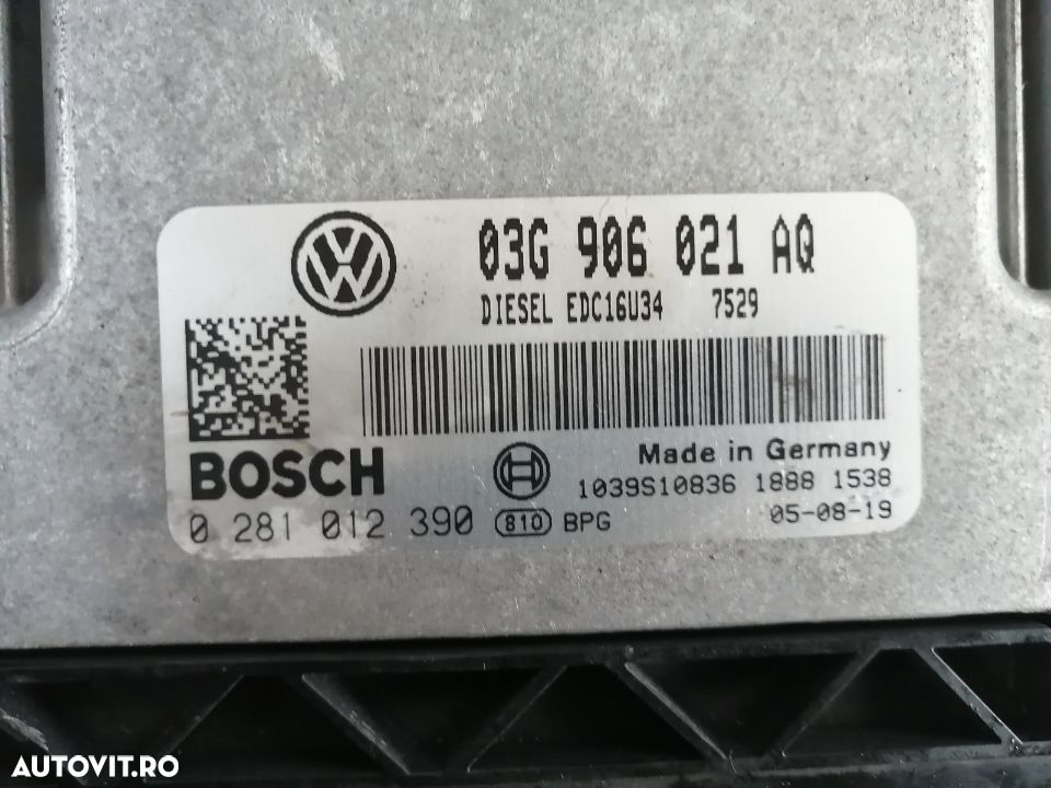 Calculator Motor Ecu VW Caddy Caddy Life 1.9 Tdi Cod 03GAQ - 5