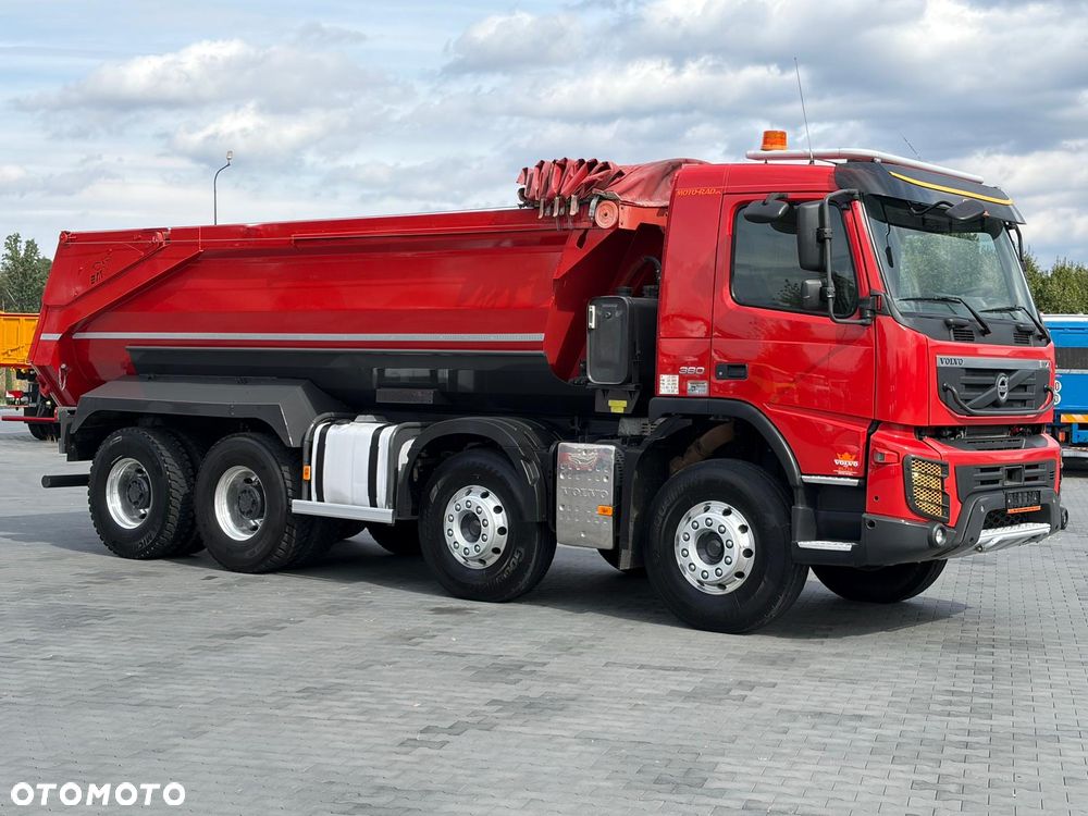 Volvo VOLVO FMX 380 / 8x4 / 13LITROWY SILNIK / EURO 5 / WYWROTKA TYLNOZSYPOWA / KAMERA COFANIA / SERWISOWANA / SPROWADZONA - 8