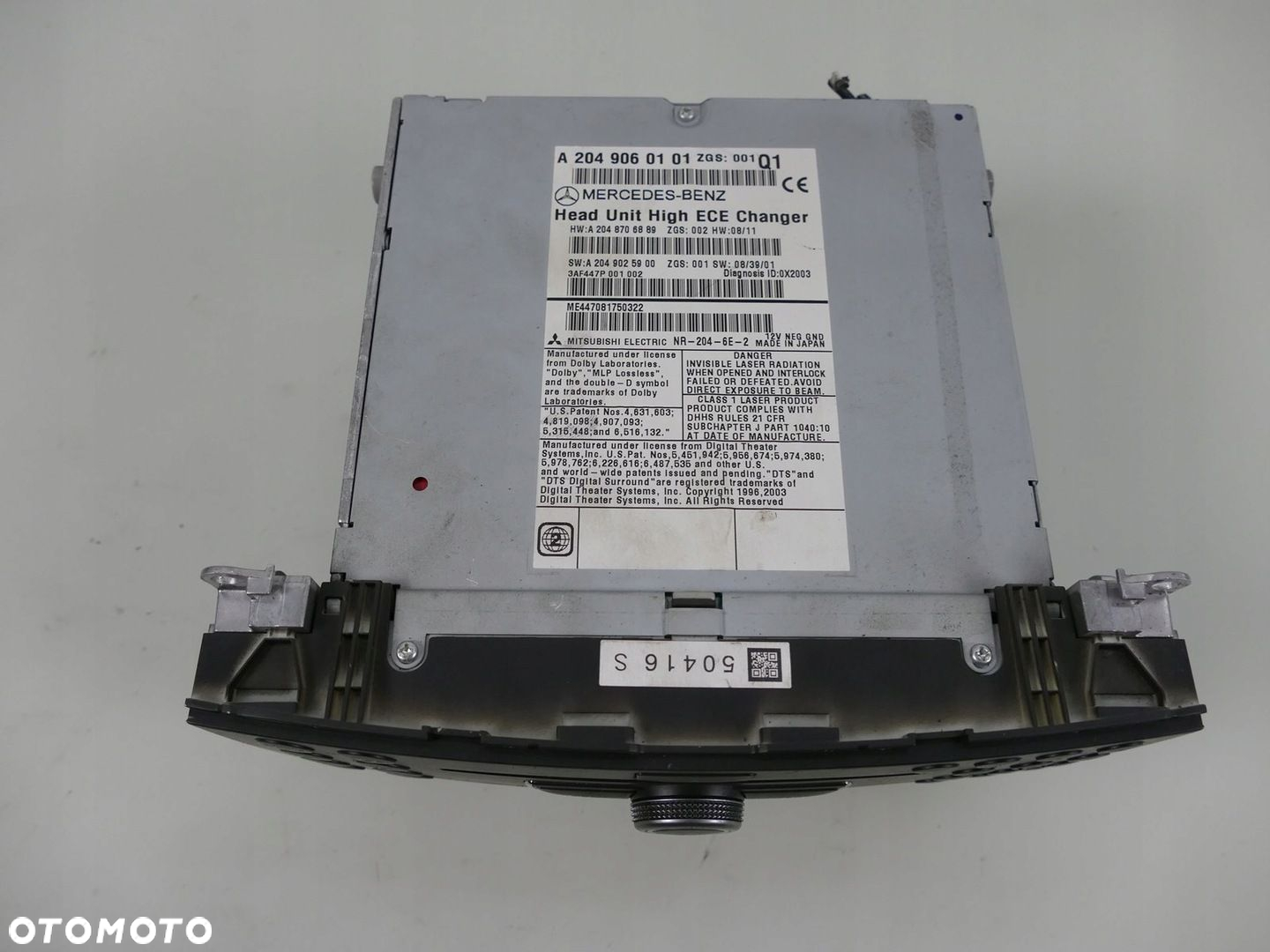 MERCEDES C W204 RADIO CD FM NAVI TEL COMAND - 4