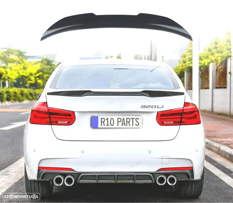 ALERÓN SPOILER TRASEIRO BMW F30 11-18 LOOK M3 CS PSM PERFORMANCE ABS - 1