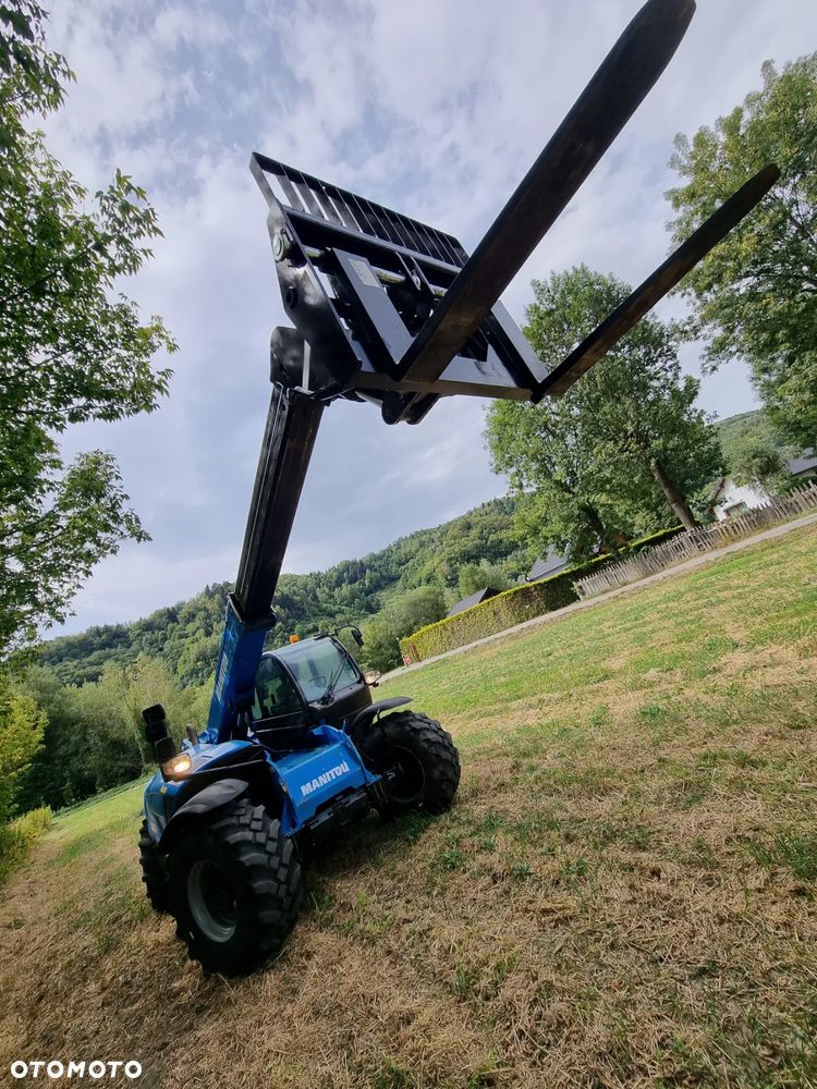 Manitou MHT 790 Ładowarka Teleskopowa UDZWIG 9 TON! Przebie 2800 MTG jak Nowa z SALONU 2016rok z Norwegii  widły i maszt NOWY!! - 3