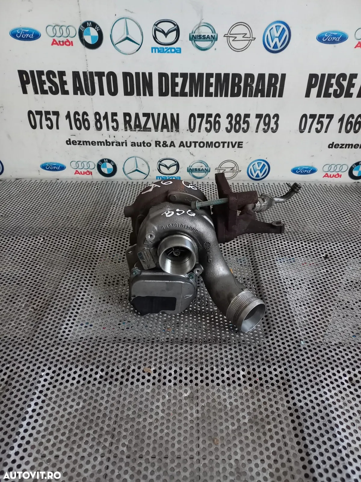 Turbo Turbina Audi A6 C6 A4 B7 2.7 Tdi Euro 4 Motor BPP BSG Cod T - Dezmembrari Arad - 2