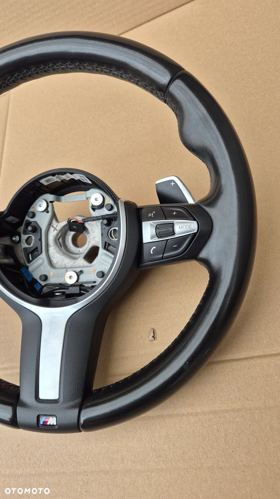 BMW F20 f21 M140 M135 F30 F31 F32 F36 KIEROWNICA M PAKIET ŁOPATKI SKÓRA ŁADNA - 3