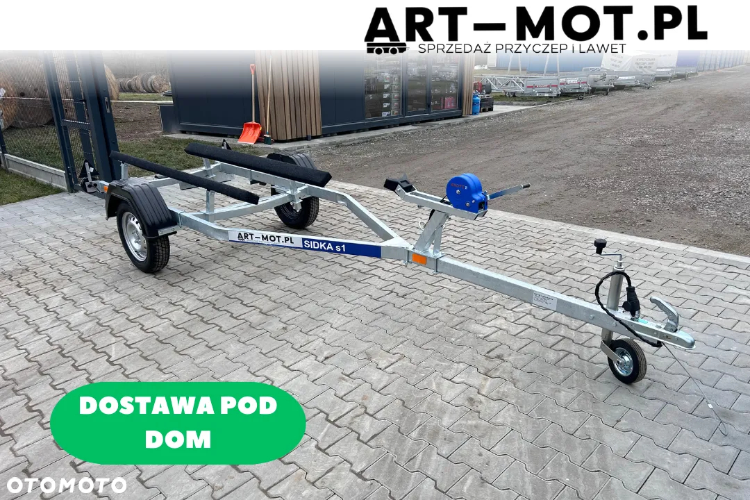 Inny Przyczepa pod SKUTER WODNY / DOSTAWA! / SZYBKIE WODOWANIE / LED / DMC 750kg / - 2