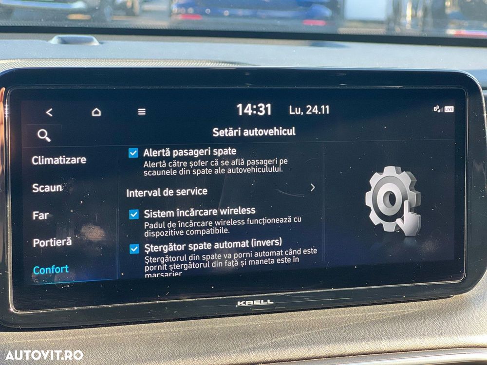 Hyundai Santa Fe Hybrid 1.6 l 230 CP 4WD 6AT Luxury - 36