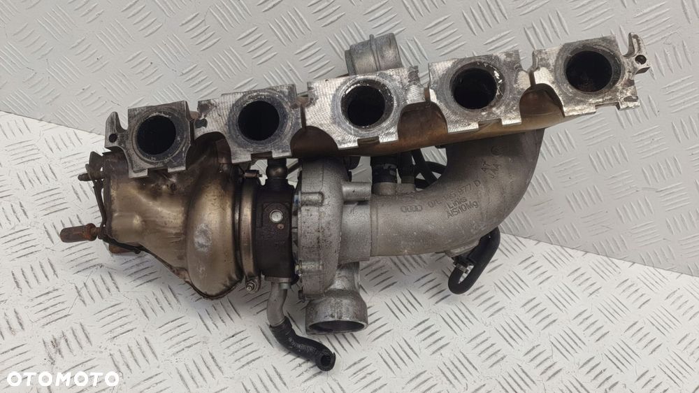 audi rs6 c6 turbo turbina turbosprężarka 07l145701j - 4