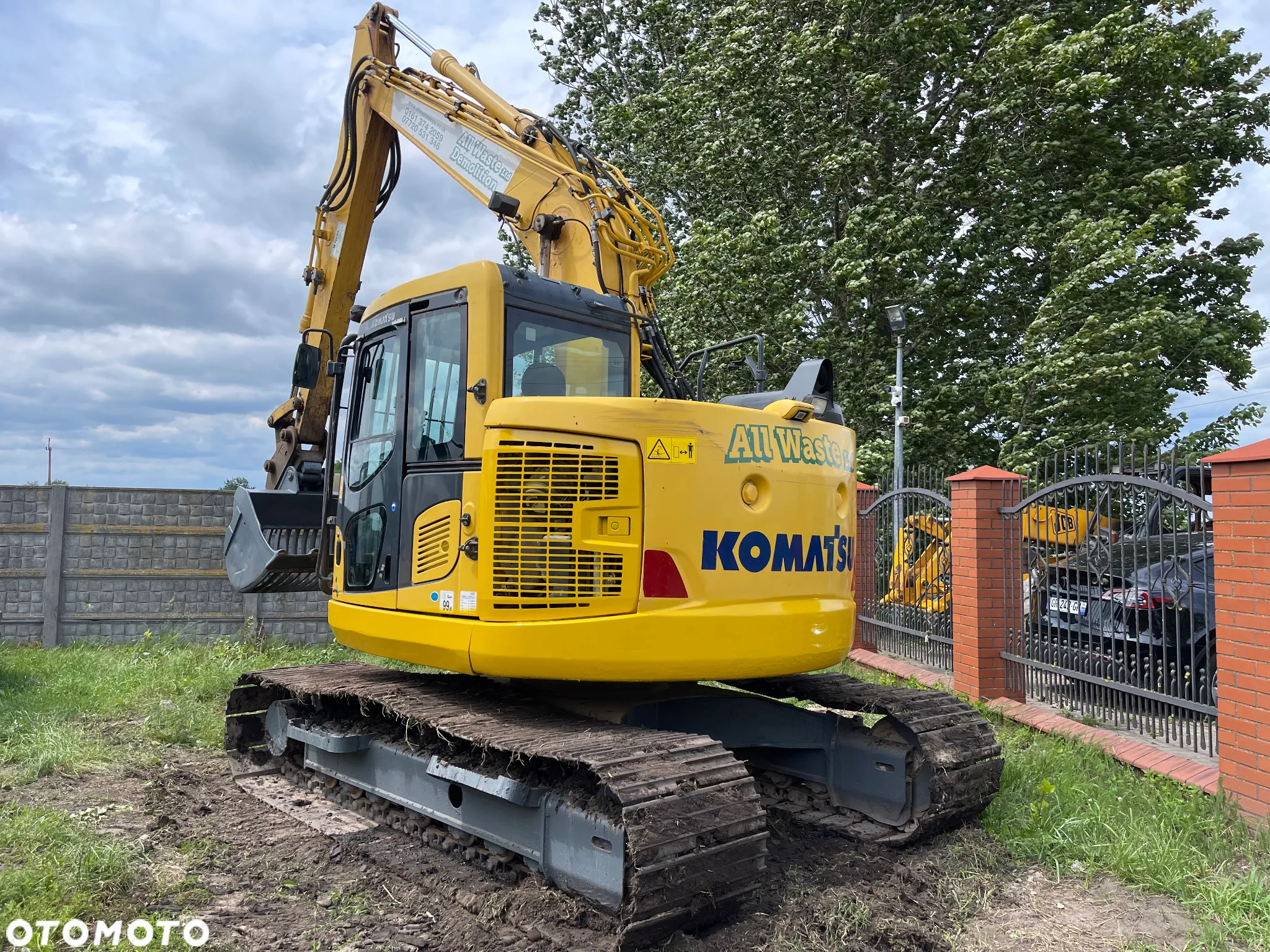 Komatsu Koparka Gąsiennicowa PC138US-11 Rok 2016 Klimatyzacja jcb doosan volvo 14 ton - 4