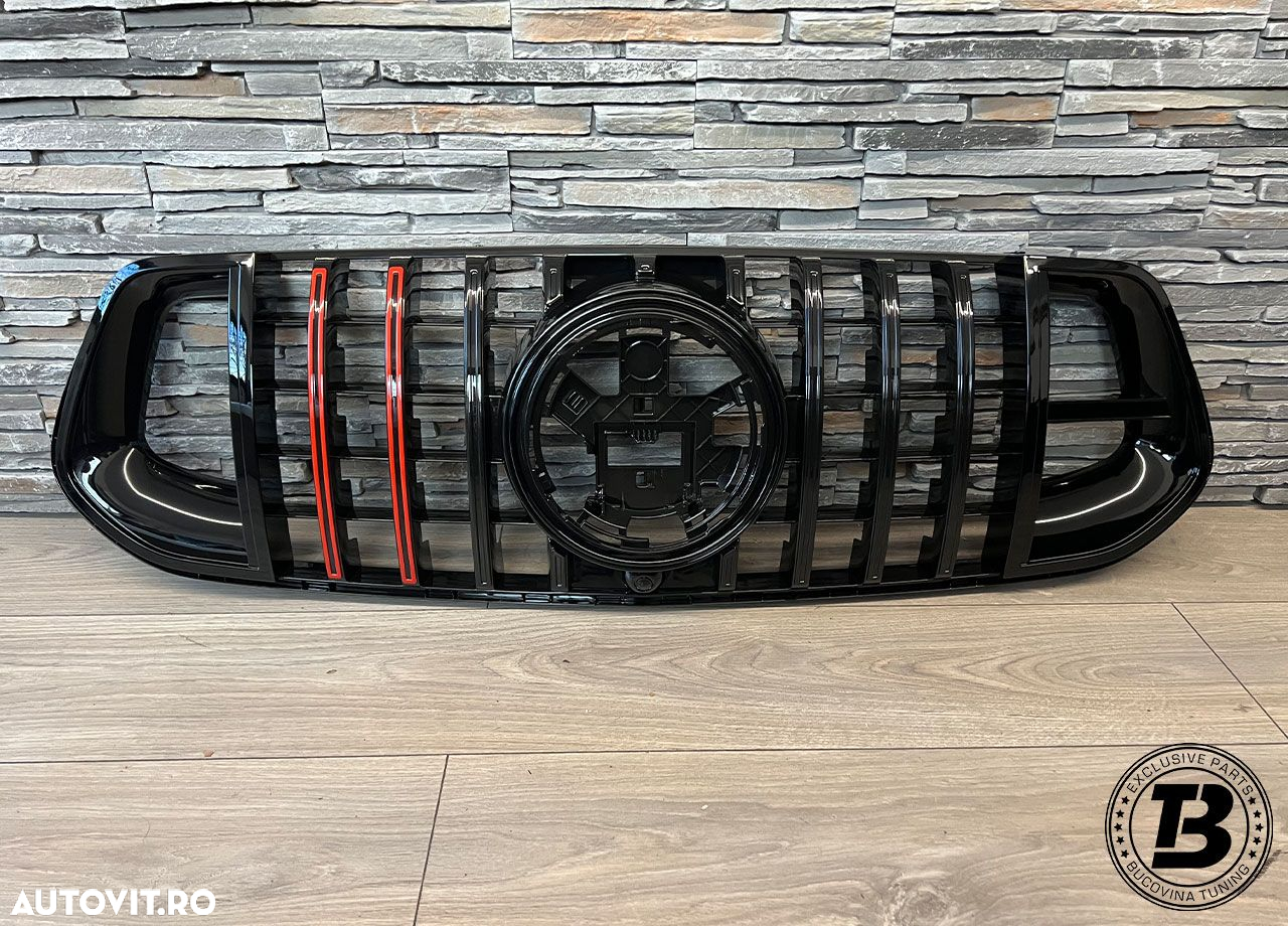 Grila compatibila cu Mercedes GLE W167 C167 B Design - 2