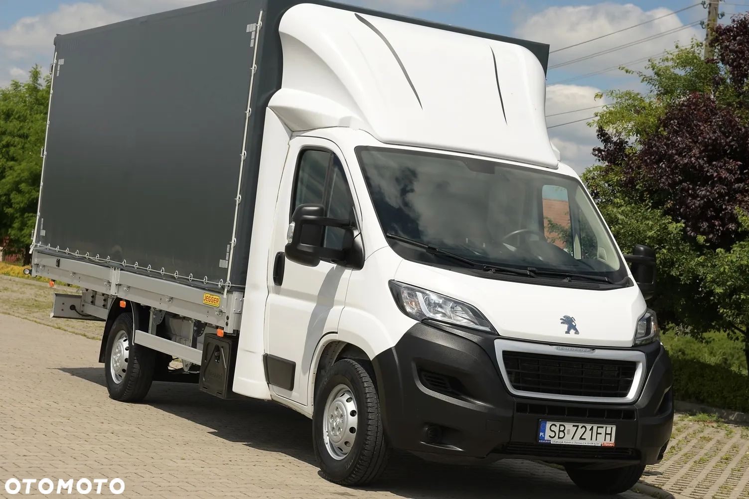 Peugeot DUCATO BOXER PLANDEKA 10 PALET DRZWI - 1