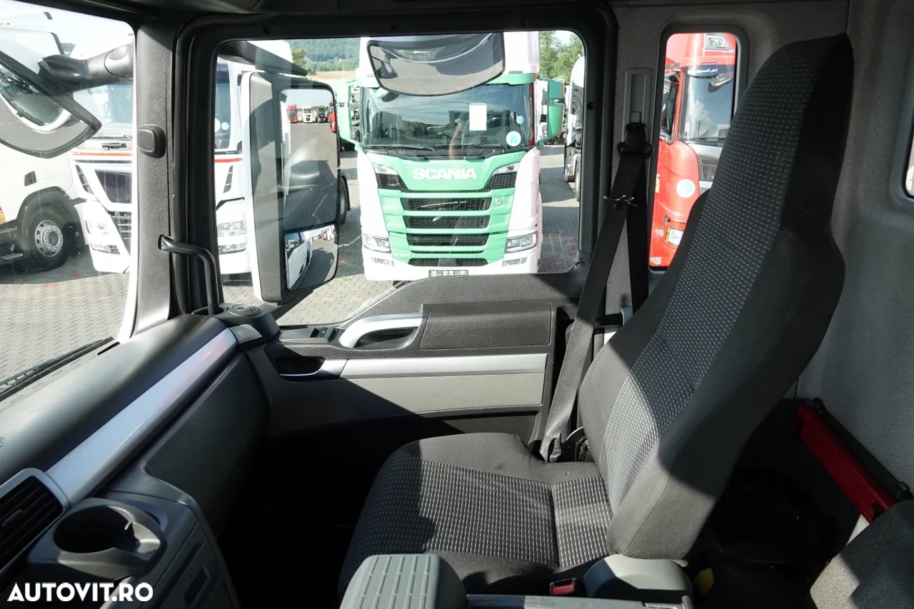 MAN TGS 18.400 / 4x4 / BASCULANTE - 4,7 M + HDS HIAB 111 inaltime: 7,4 m / MANUAL / PALET / RADIO CONTROL - 30