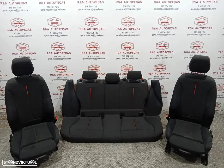 Conjunto de Bancos BMW Série 1 F20 em Tecido Originais - 1