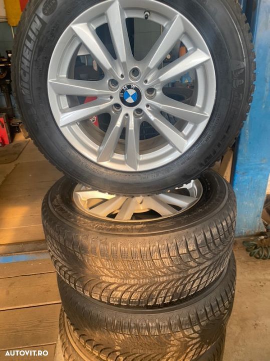 vand jante originale Bmw X5,X6 pe 18” cu anvelope de iarnă - 1