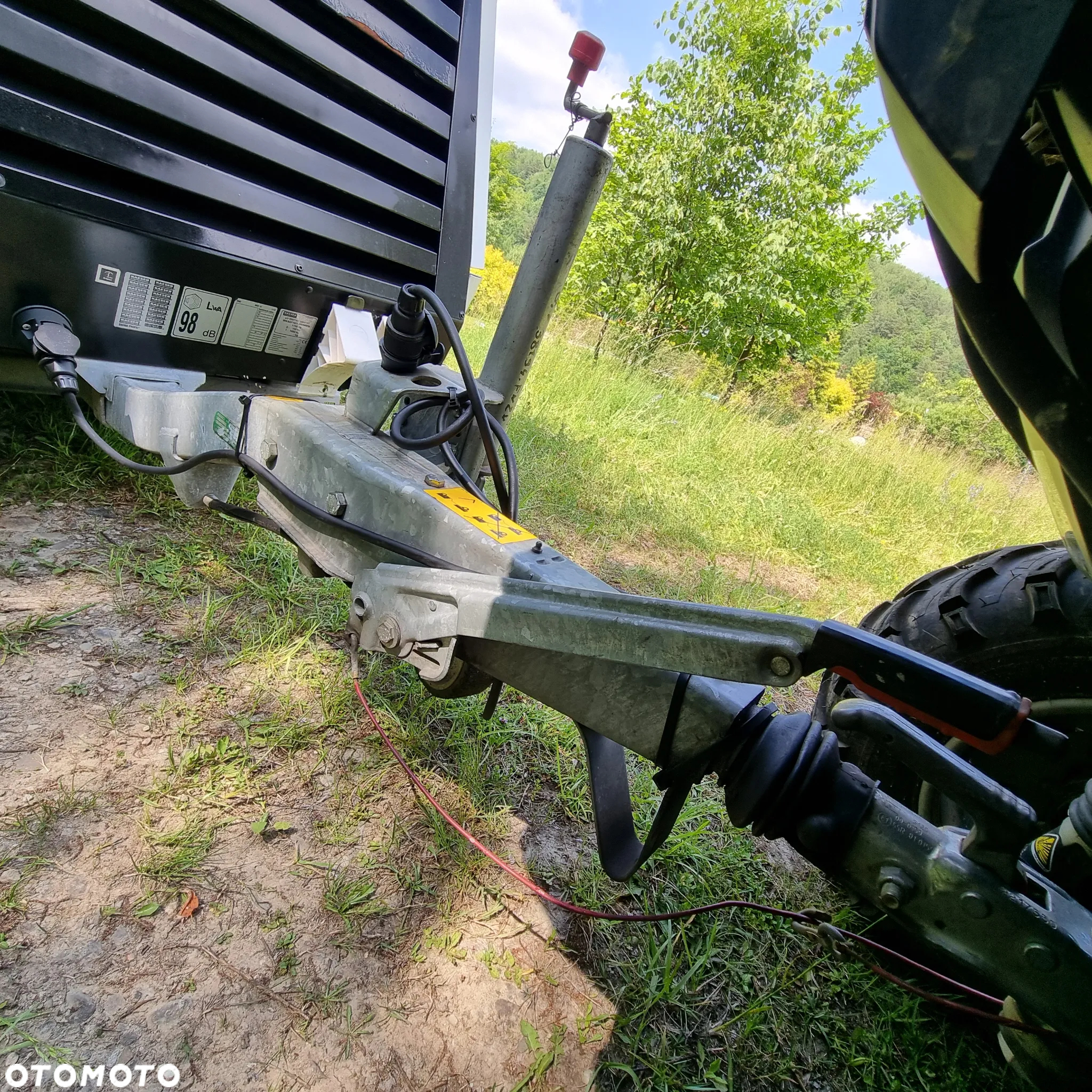 Inny Kompresor KAESER M82 jak Nowy z salonu 2019r z Norwegii 8,5m3 Kubota V3307 - 23
