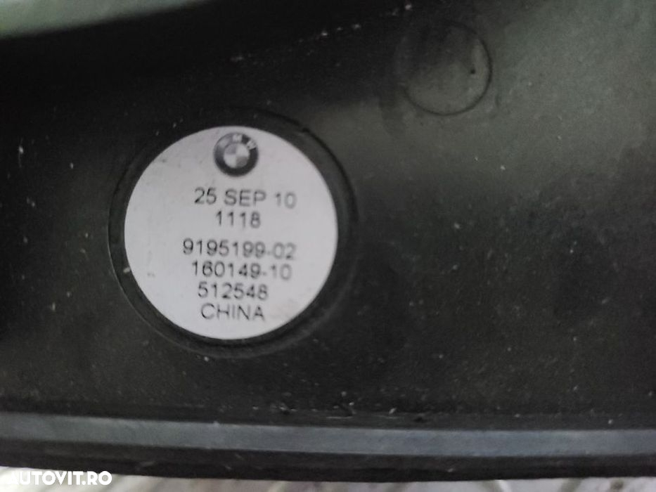 Boxa Difuzor Subwoofer Tub De Bass Bmw F10 F11 Cod 9195199 Dezmembrez Bmw F10 F11 - 5