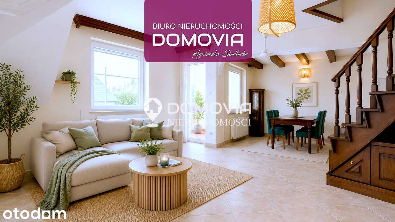 Mieszkanie dwupoziomowe 93m² bezczynszowe garaż Zamość blisko Starówki