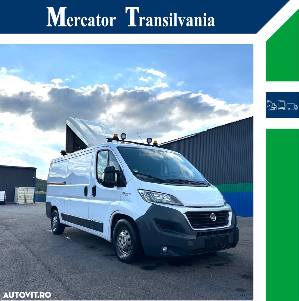 Fiat Ducato 2.3 Multijet Euro 6 / Escortă transport agabaritic / Navigație / Climatronic - 2