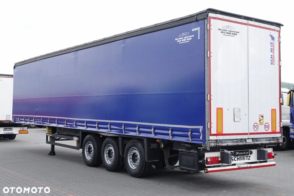 Schmitz Cargobull / FIRANKA / STANDARD / DWIE OSIE PODNOSZONE / - 5