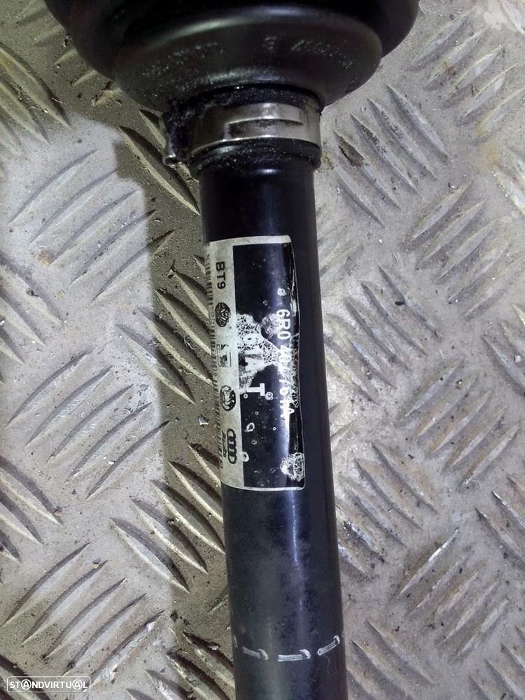 TRANSMISSÃO FRONTAL ESQUERDA SEAT IBIZA IV 2012 -6R0407761A - 2