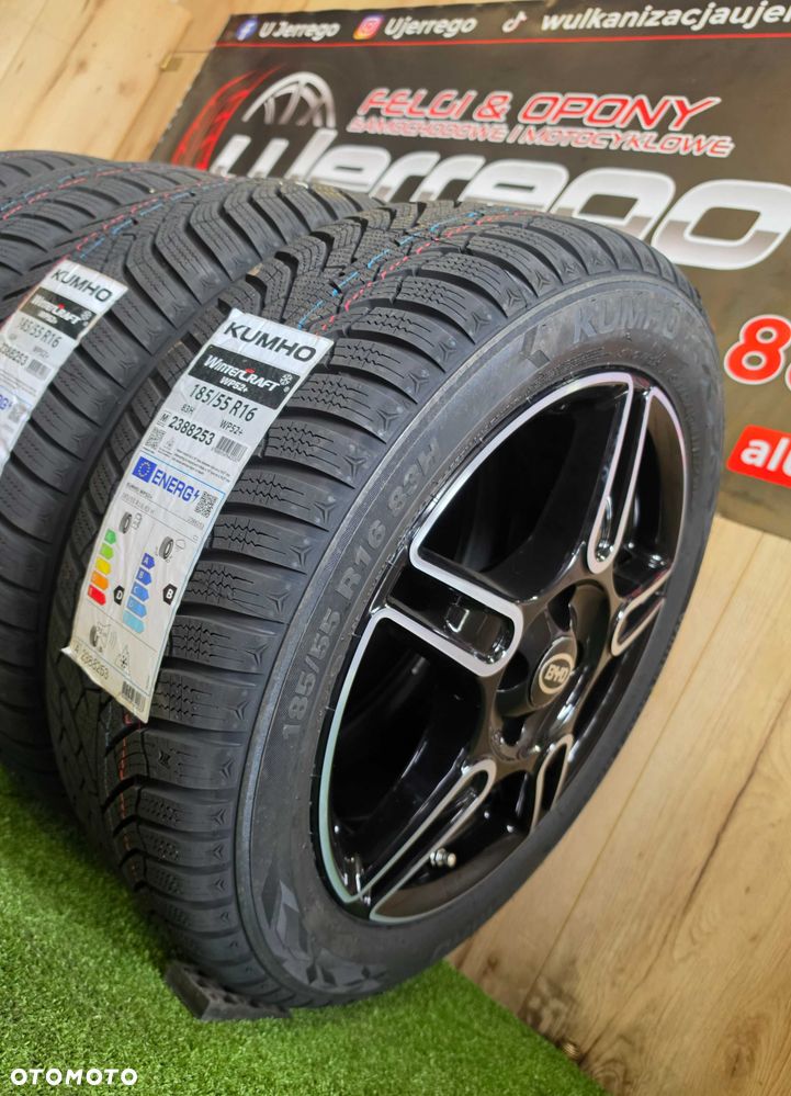 Koła zimowe BYD Dolphin Surf - 16x4x100 - Kumho Winter Craft WP52+ 185/55/R16 + TPMS - 9