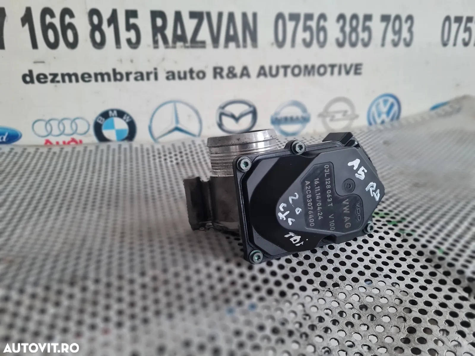 Clapeta Acceleratie Vw Seat Skoda Audi A5 A4 B8 Q3 Q5 A6 C7 2.0 Tdi Euro 5 Motor CJC CGL Cutie Auto - 5