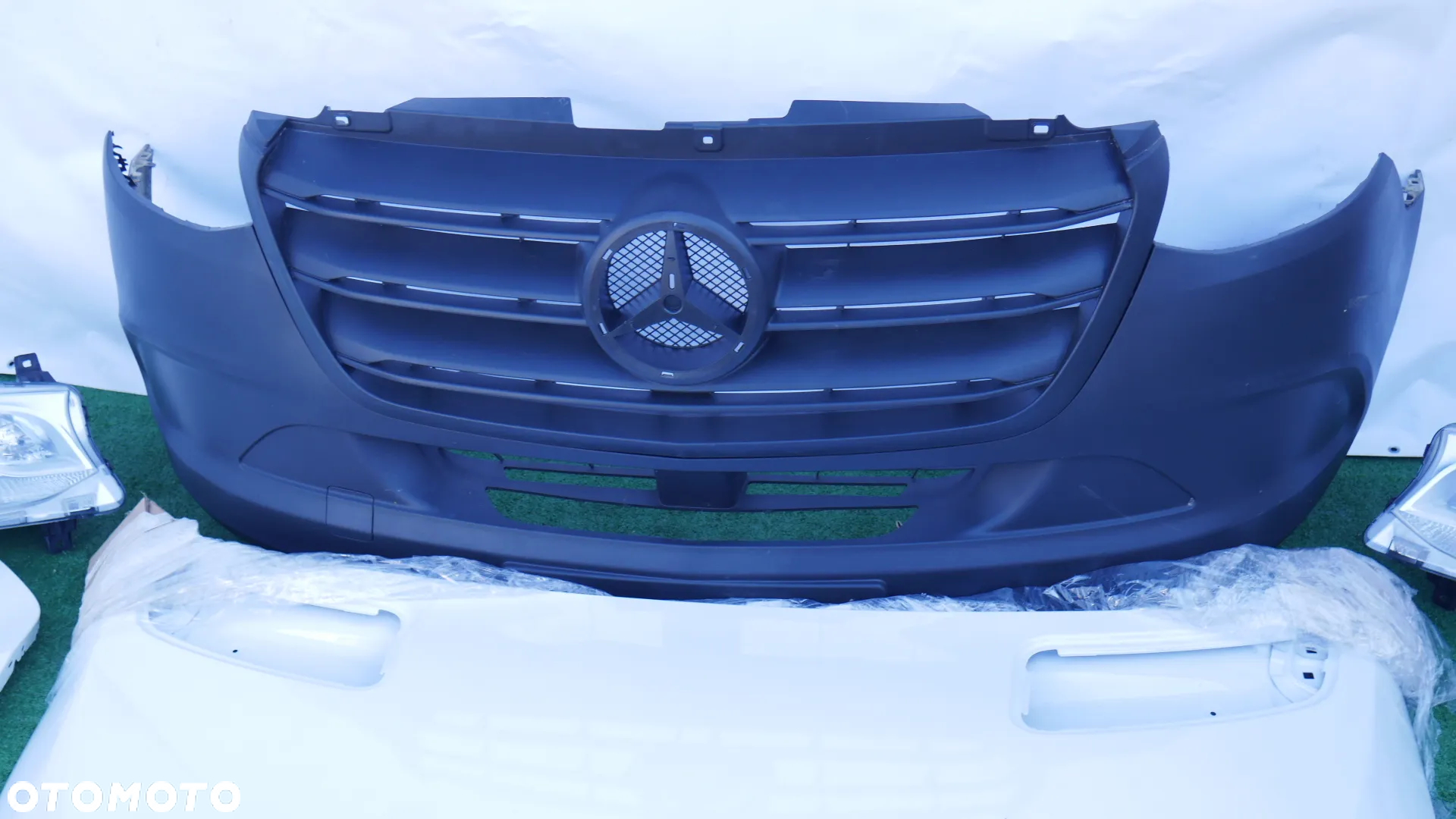MASKA ZDERZAK GRILL LAMPY BŁOTNIKI PAS PRZEDNI BELKA MERCEDES SPRINTER W907 W910 - 8