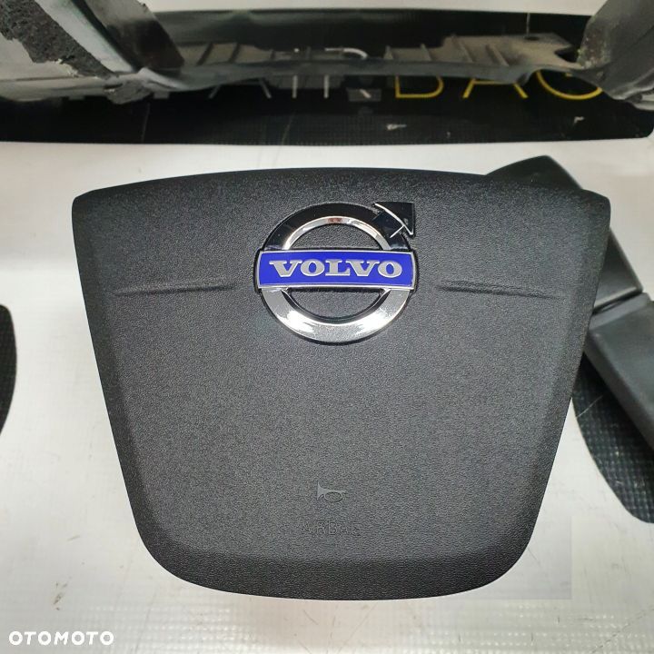 VOLVO XC60 DESKA ROZDZIELCZA KONSOLA KOKPIT PULPIT PODUSZKI AIRBAG AIR BAG PASY KIT SET - 6