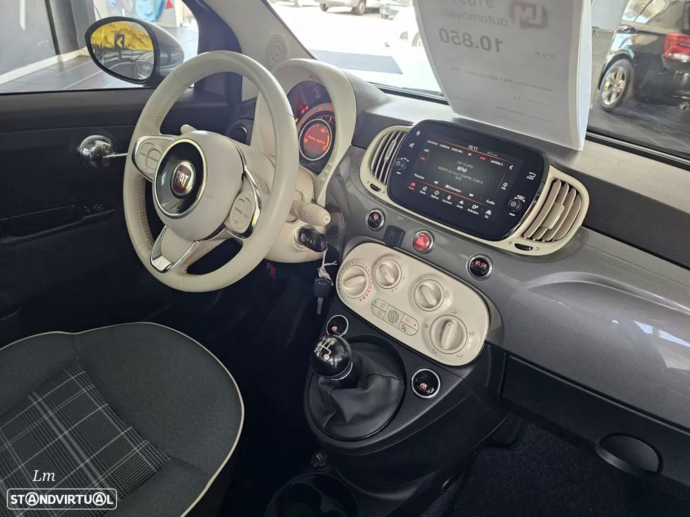 Fiat 500 1.2 Lounge S&S - 11