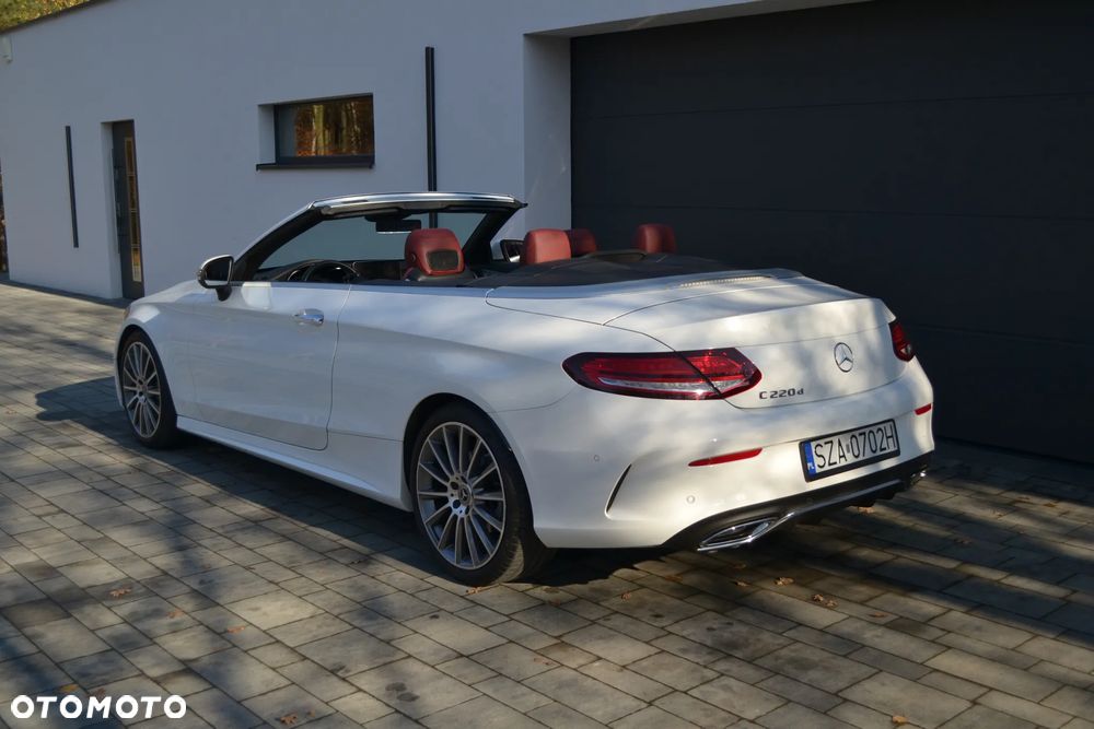Mercedes-Benz Klasa C 220 d Cabrio 9G-TRONIC AMG Line - 18