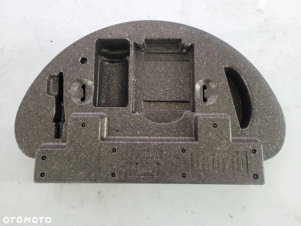WNĘKA WYPOSAŻENIE BAGAŻNIKA STYROPIAN BMW 3 E46 M3 CABRIO 7906448 - 2