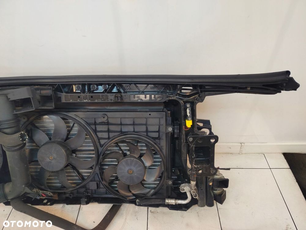 audi a3 8p lift 08r- pas przedni chłodnice komplet 1.6 b benzyna - 10