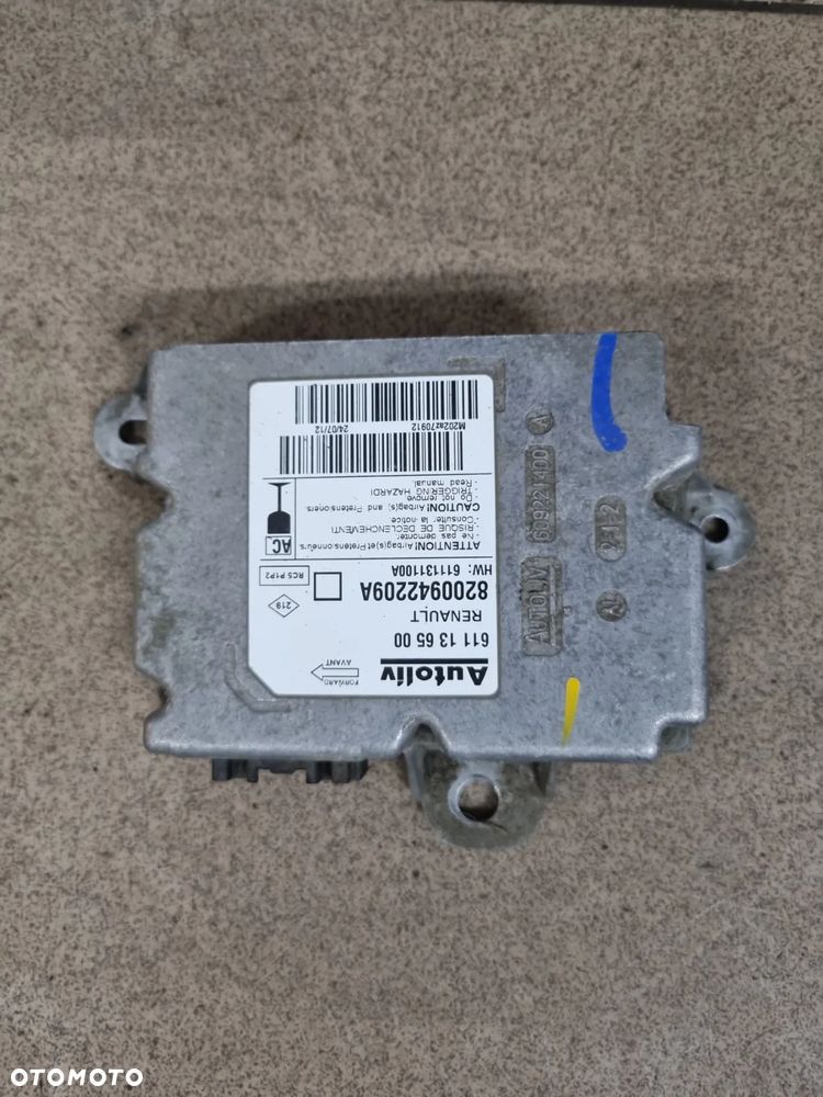 MODUŁ SENSOR AIRBAG  MASTER III MOVANO B  NV400 2.3 10r.+ - 1