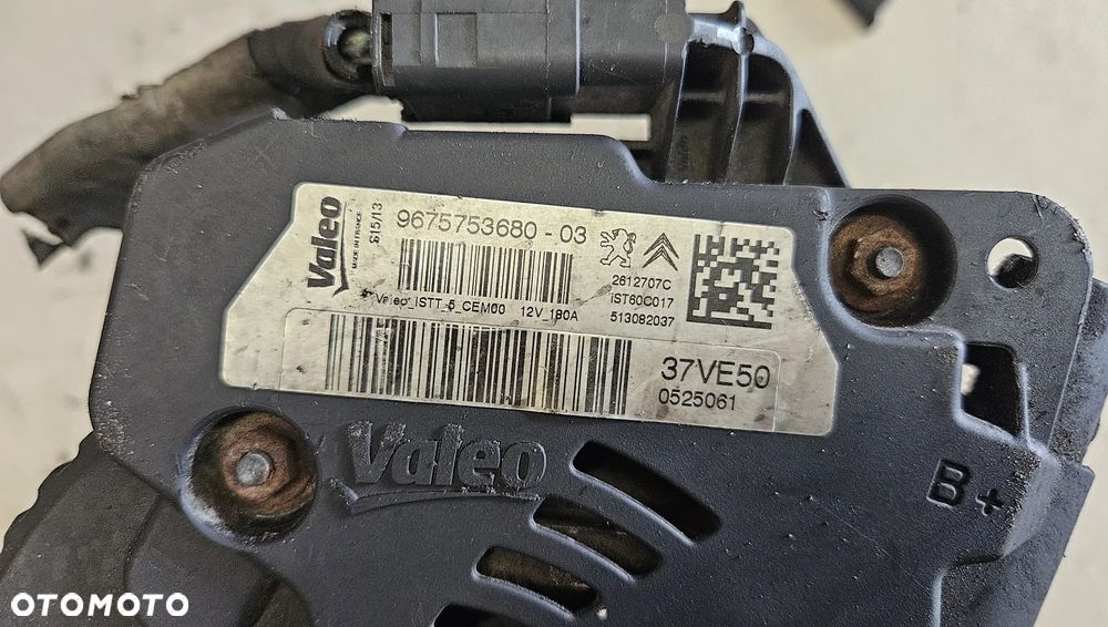 Citroen C3 C4 C5 X7 Peugeot Partner 3008 308 1.6 E-HDI Alternator  9675753680 180 A - 5