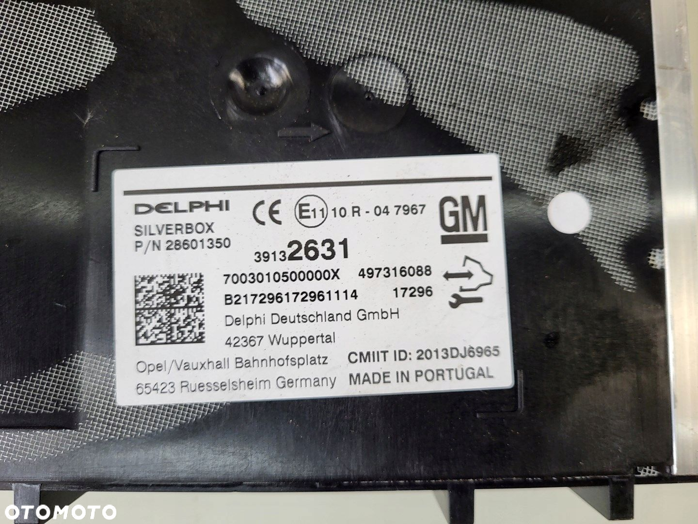 moduł radia nawigacji gps sterownik komputer OPEL INSIGNIA B 39132631 - 4
