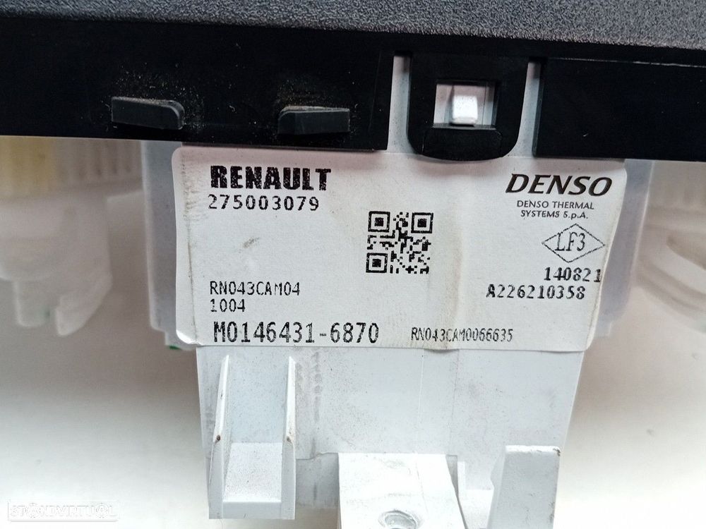 Botão / interruptor do AC DACIA Sandero III - 6