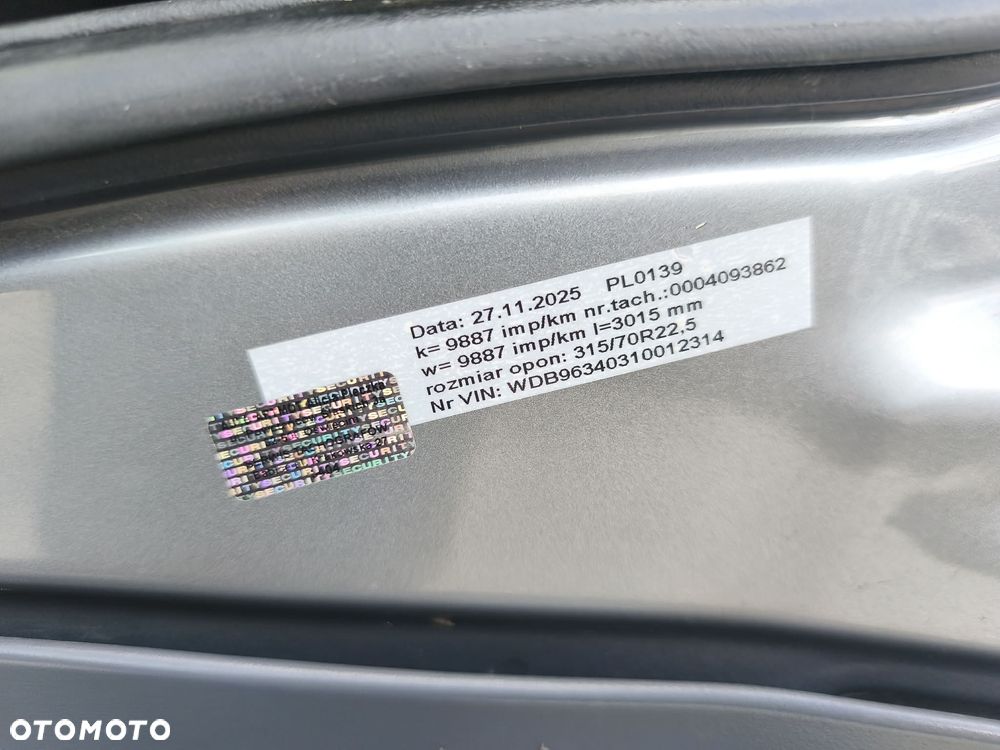Mercedes-Benz 1843 Antos 2015 hydraulika waga 6378 kg Mały przebieg ASO Polska kabina krótka dzienna standard Nauka Jazdy - 14