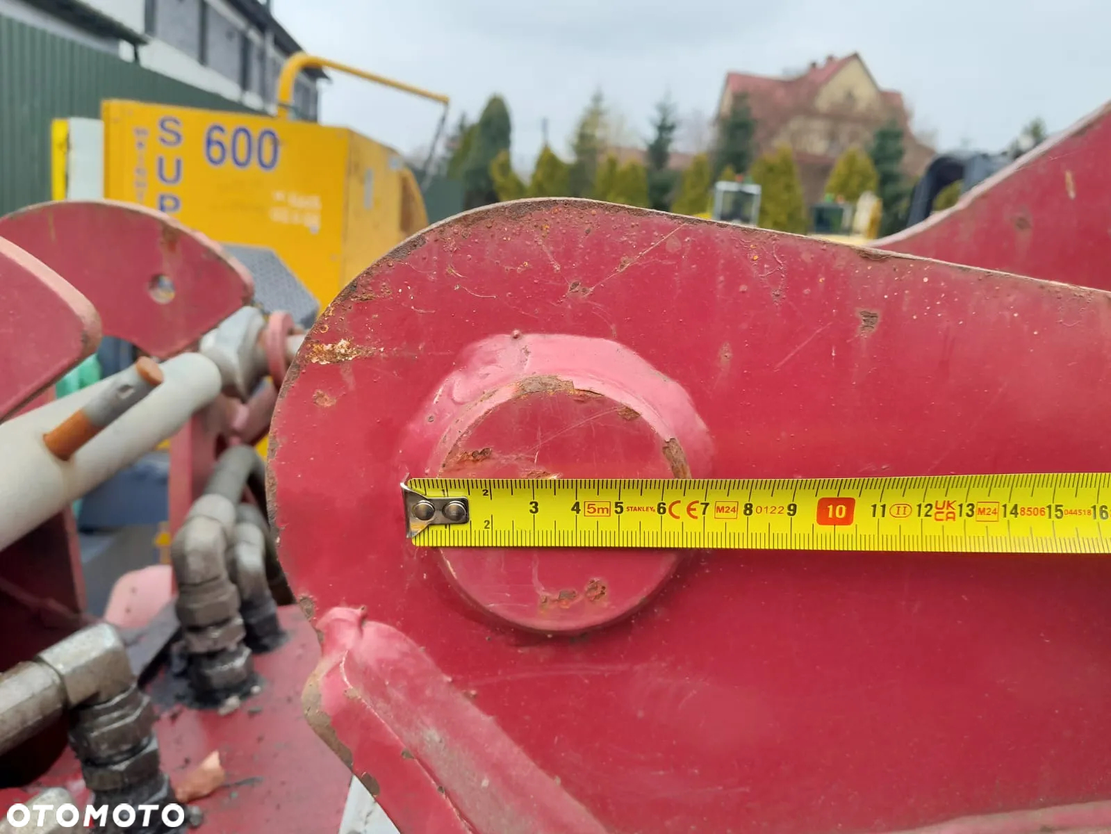 Łyżka ażurowa przesiewająca sortująca hydrauliczna bębnowa przesiewacz do koparki szerokość 130cm. - 5