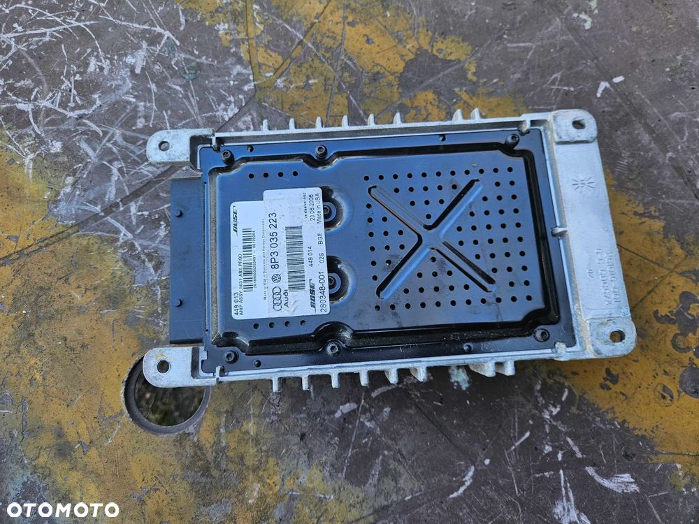 Wzmacniacz 8P3035223 BOSE Głosników Subwoofer Radio Amplituner AUDI A3 8P - 6