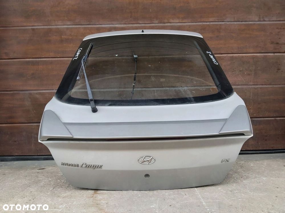HYUNDAI COUPE II Tiburon Klapa bagażnika tył spoiler szyba - 2