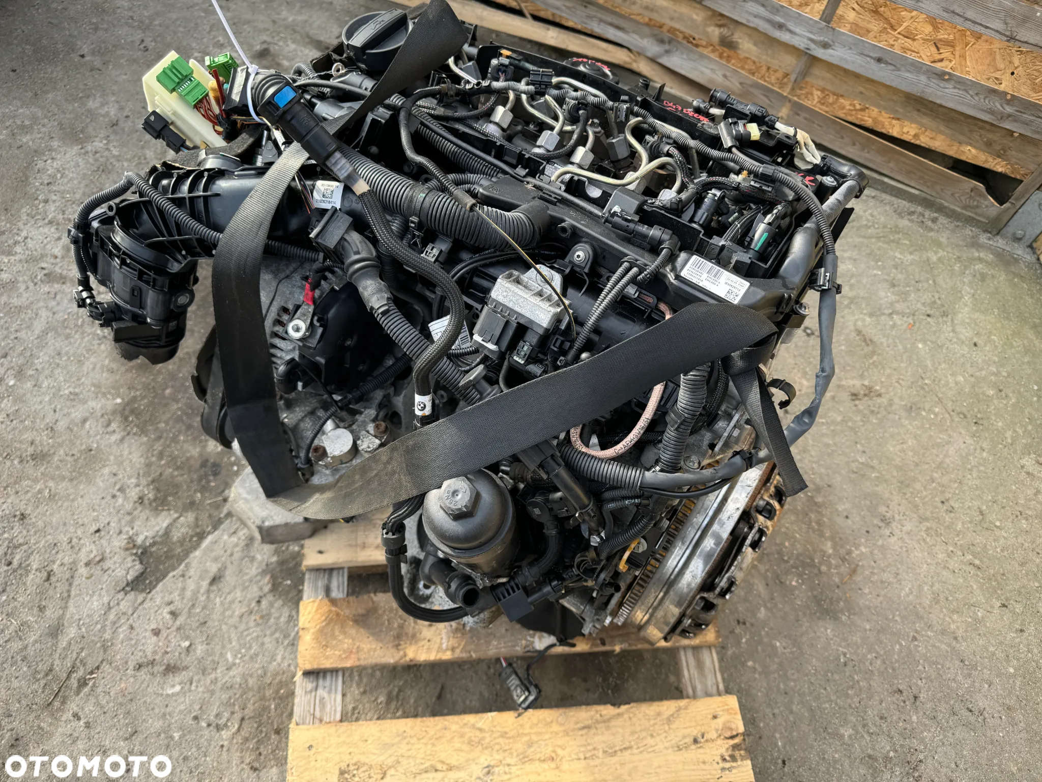 silnik b47d20a 2.0d bmw f10 kompletny 190km euro 6 107 tys km - 20