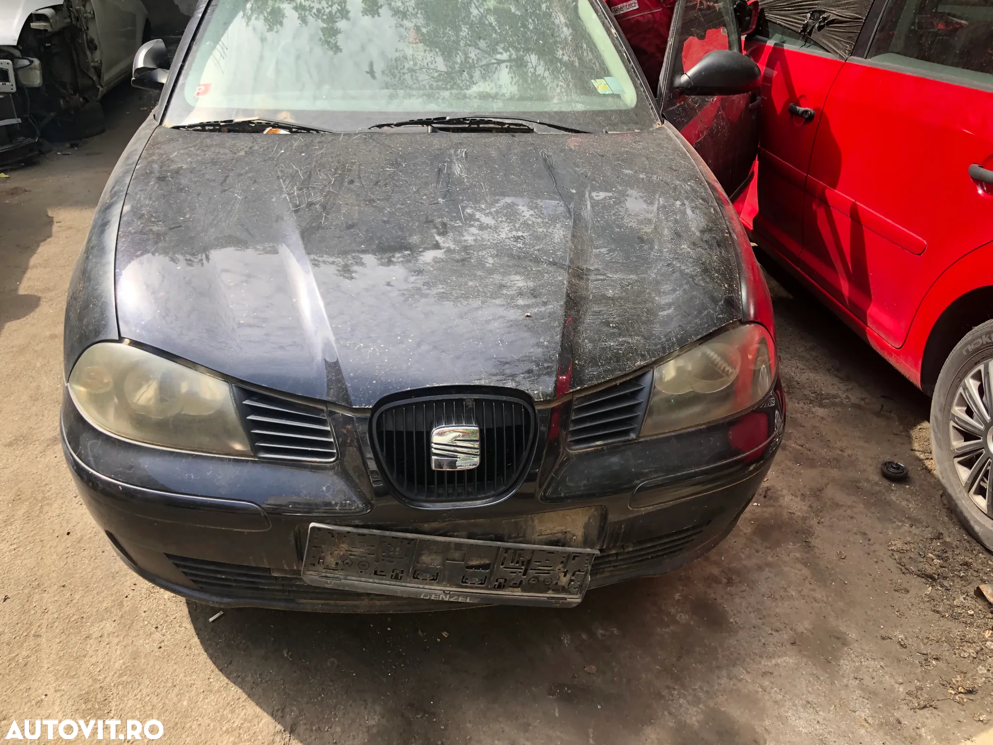 Bara fata completa Seat Ibiza 2005 negru - 2