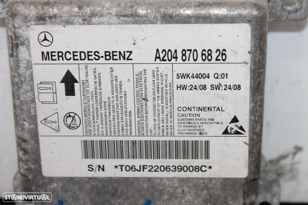 Centralina de Airbag Mercedes W204 - 2