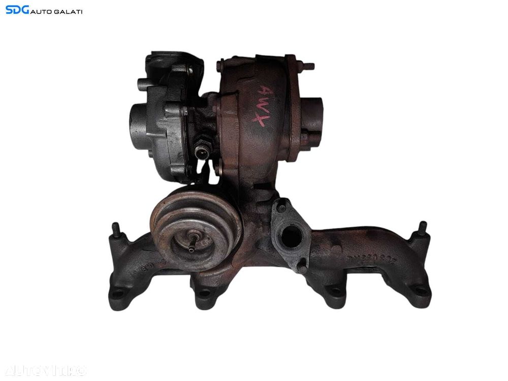 Turbo Turbina Turbosuflanta Volkswagen Passat B5.5 1.9 TDI AVF AWX 2001 - 2005 Cod 038145702G [B3901] - 1