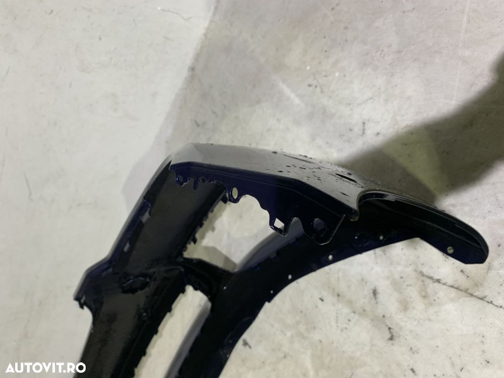 Bara fata BMW Seria 5, G30/G31, M-Sport, 2016, 2017, 2018, 2019, 2020, cod origine OE 51118064928, cu gauri pentru senzori de parcare. - 7