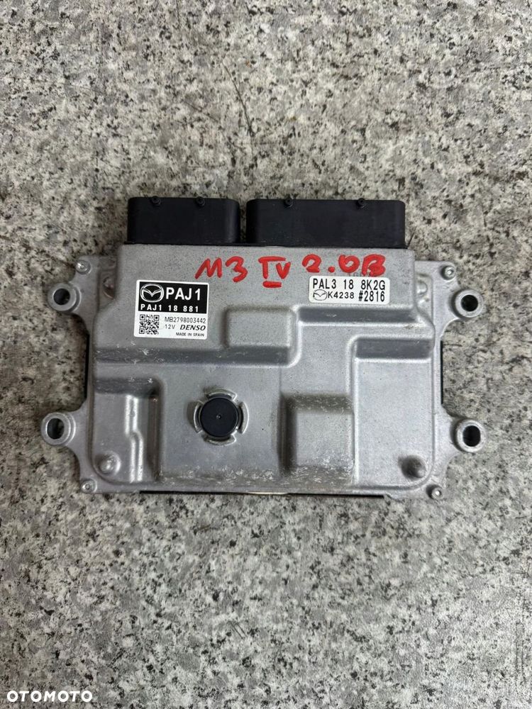 komputer sterownik silnika mazda 3 iv bp cx-30 2019-2025 paj1 18 881 2.0 b - 3