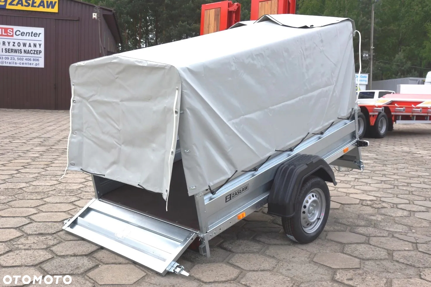 Zaslaw 1 oś, przyczepa na prawko B Ład 600 KG ! - 3