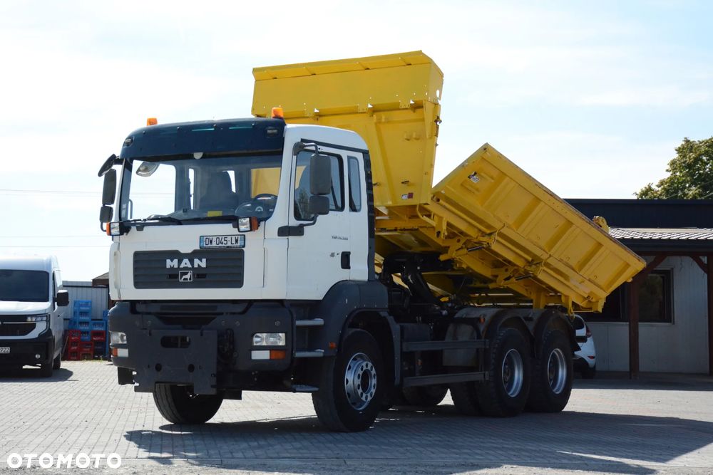 MAN TGA 33.360 / 2008r / Euro 5 / Hydroburta / Specjalny / Czołownica / MEILLER - 1