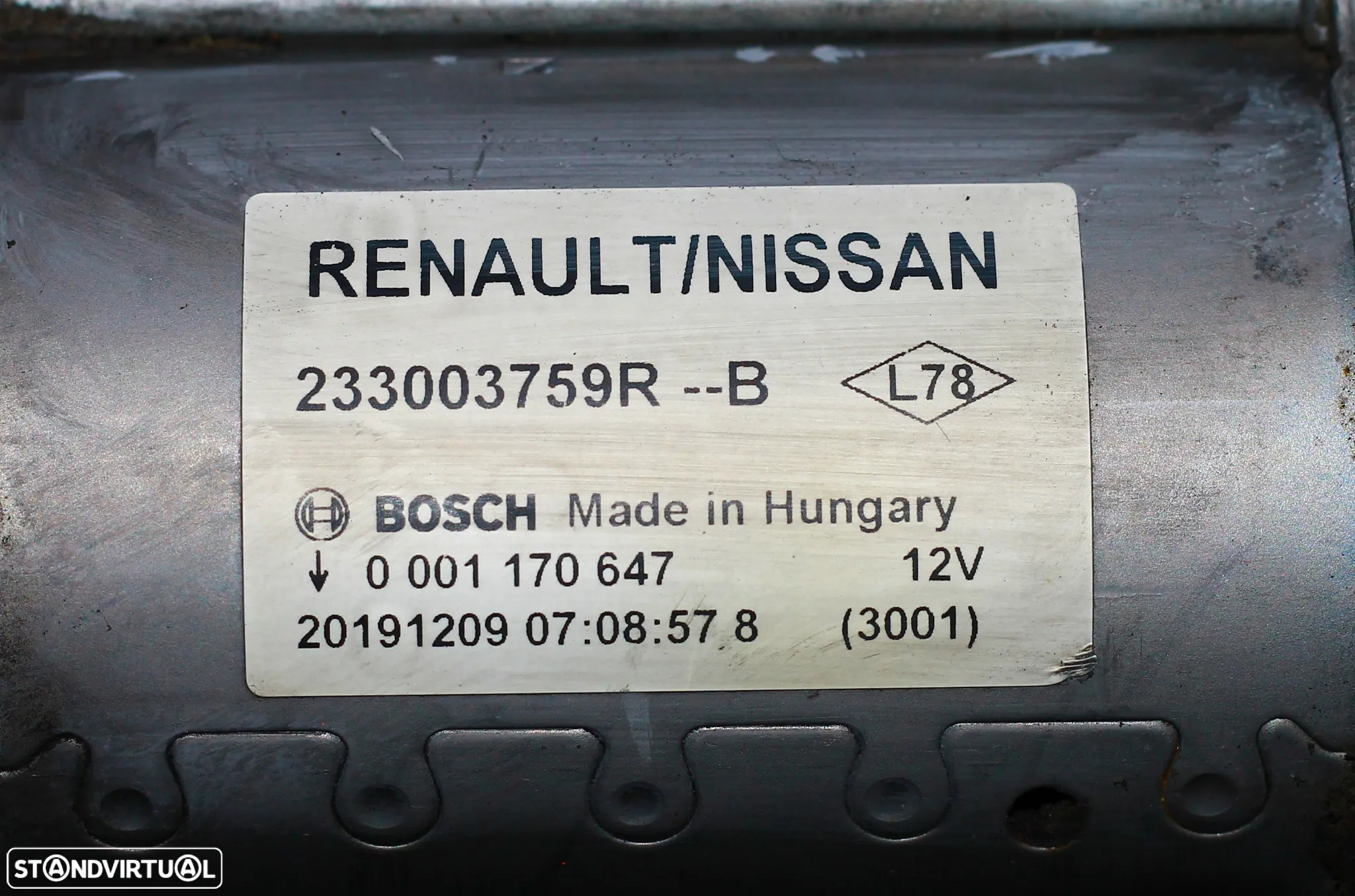 MOTOR DE ARRANQUE RENAULT KANGOO - 4