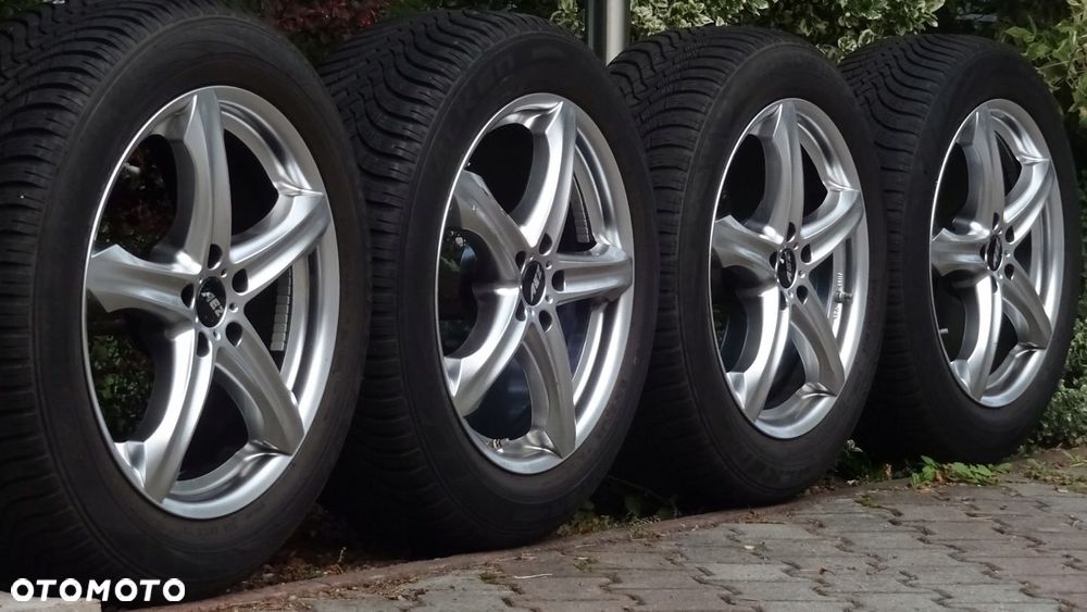 Koła zimowe 19 5x112 VW Audi Mercedes Seat Skoda 235/55R19 ET35 KBA48117 - 1