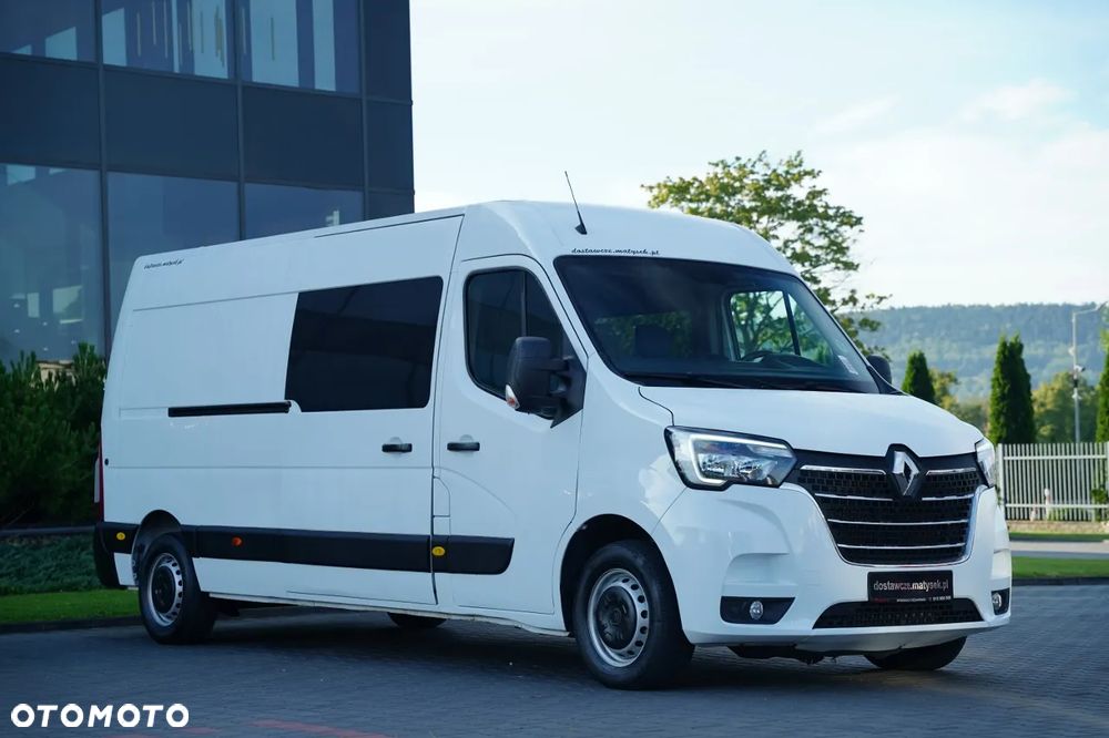 Renault MASTER / BLASZAK / FURGON / BRYGADÓWKA 7 MIEJSC / ZABUDOWA / POLSKI SALON / JEDEN WŁAŚCIEL - 2